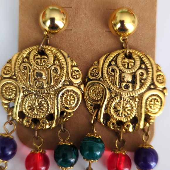 3/$20 - Unique Statement Earrings - Stylist Vintage - Picture 2 of 3